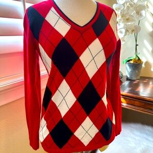 Tommy Hilfiger Argyle Sweater